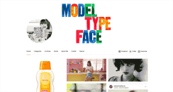 Desktop Screenshot of modeltypeface.com